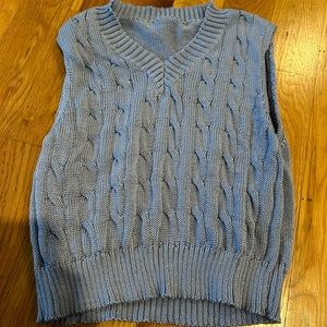 Periwinkle Sweater Vest